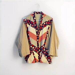 Handmade patchwork coat